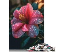 1000 Piece Art Flowers Jigsaw Puzzlesfor Adults Wooden Puzzle Jigsaws for Adults For Family Fun & Game Night 1000pcs (75x50cm)