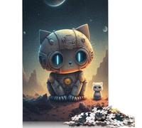 1000 Piece Art Mechanical Cat Jigsaw Puzzles for Adults Puzzle Jigsaws for Adults& Teenagers Age 12 Years Up 1000pcs (75x50cm) <