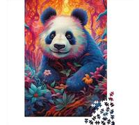 1000 Piece Art Panda Animals Jigsaw Puzzle for Adult Teenagers Paper Jigsaw Puzzles Educational Game Challenge Toy Birthday Gifts 1000pcs (38x26cm)