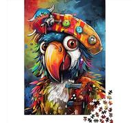 1000 Piece Art Parrot Jigsaw Puzzles for Adult Puzzle Jigsaws for Adults Age 14+ 1000pcs (75x50cm)