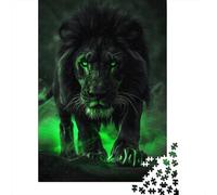 1000 Piece Artistic Lion Adult Puzzles Paper Puzzle for Adults Educational Game Challenge Toy 1000pcs (38x26cm)