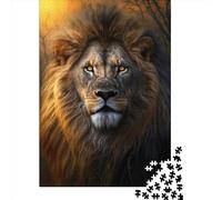 1000 Piece Artistic Lion Jigsaw Puzzles for Adults Paper Puzzle for Adults And Teenager Educational Puzzle 1000pcs (38x26cm)