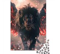 1000 Piece Artistic Lion Jigsaw Puzzles for Adults Paper Puzzles for Teenagers Gifts Unique Home Decor And Gifts 1000pcs (38x26cm)