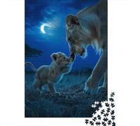 1000 Piece Artistic Lion Jigsaw Puzzlesfor Adults Puzzle Jigsaws for Adults Unique Home Decor And Gifts 1000pcs (38x26cm)