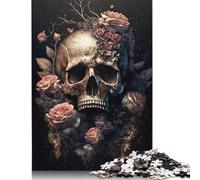1000 Piece Artistic Skeleton Jigsaw Puzzles for Adults Puzzle Adult Jigsaw Puzzle Home Decoration Puzzle Toys 1000pcs (38x26cm)