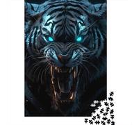 1000 Piece Artistic Tiger Jigsaw Puzzles for Adult Puzzle Jigsaws for Adults Age 14+ 1000pcs (75x50cm)