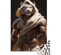 1000 Piece Artistic Tiger Jigsaw Puzzles for Adults Paper Puzzle Jigsaws for Adults 1000pcs (38x26cm)