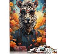 1000 Piece Artistic Zebra Jigsaw Puzzles for Adult Teenagers Paper Puzzles Sustainable Puzzle for Adults | Games 1000pcs (38x26cm)
