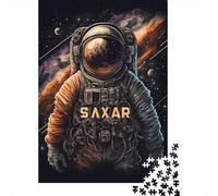 1000 Piece Astronaut In Space Jigsaw Puzzles for Adult Puzzle Jigsaws for Adults Age 14+ 1000pcs (38x26cm)