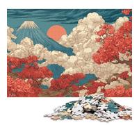 1000 Piece Autumn Mount Fuji Jigsaw Puzzles for Adults Puzzle Adult Jigsaw Puzzle Home Decoration Puzzle Toys 1000pcs (75x50cm)