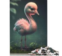1000 Piece Baby Animal Flamingo Jigsaw Puzzle for Adult Teenagers Puzzle Jigsaws for Adults Brain Teaser Puzzles For Adults 1000pcs (75x50cm)