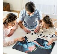 1000 Piece Baby Dragon Paper Jigsaw Puzzles Adults Teens Jigsaw Large Puzzle Toys Educational Intellectual Decompressing Fun Family Game 1000pcs (38x26cm)