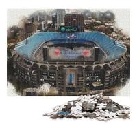 1000 Piece Bank of America Stadium Jigsaw Wooden Puzzle Adult Jigsaw Puzzle Jigsaw Puzzles for Adult 1000pcs (75x50cm)
