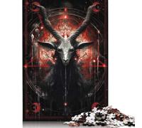 1000 Piece Baphomet Jigsaw Puzzles for Adults Teenagers Paper Puzzles Family Game for Adults And Teenagers 38x26cm/1000pcs