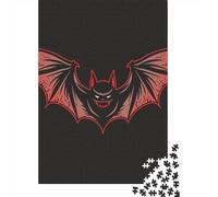 1000 Piece Bats Jigsaw Puzzle for Adult Teenagers Paper Puzzles Sustainable Puzzle for Adults 1000pcs (38x26cm)