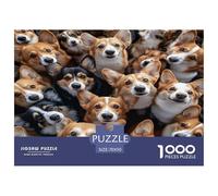 1000 Piece Beagle Dogs Jigsaw Puzzles Great Gift for Adults Family Challenging Toys Home Decoration Animal Jigsaw Puzzle for Women Men Adult 70x50cm/1000pcs