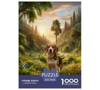 1000 Piece Beagle Jigsaw Puzzles for Adults - Family Fun, Educational Toys, Valley Puzzles, Home Decoration Birthday Gifts 70x50cm/1000pcs