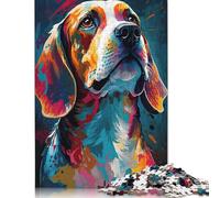 1000 Piece Beagle Style 4 Jigsaw Puzzles for Adult Teenagers Puzzles for Adults Brain Teaser Puzzles For Adults 1000pcs (75x50cm)