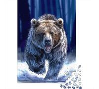 1000 Piece Bear Jigsaw Puzzle for Adult Teenagers Christmas Eve Gifts 1000pcs (38x26cm)
