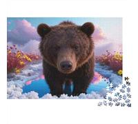 1000 Piece Bear Jigsaw Puzzle for Adults Kids - A Mindful Challenge, Family Game, Salt Lake Jigsaws, Decoration Gifts 38x26cm/1000pcs