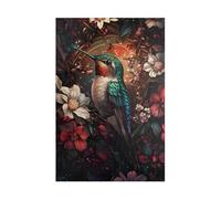 1000-Piece Beautiful Hummingbird Puzzle - Ideal for Bird Lovers, Fun for Adults & Families