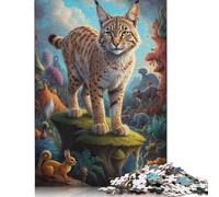 1000 Piece Beyond Bobcat Reality Jigsaw Puzzle for Adult Teenagers Wooden Learning Educational Toys 1000pcs (75x50cm)