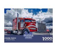 1000 Piece Big Truck Game Puzzle for Adults Gifts EduCational Games Home Decors Brainteasing Cars Jigsaw Puzzle for Women Men Adult 38x26cm/1000pcs