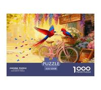 1000 Piece Bird of Paradise Jigsaw Puzzle for Adults & Kids - Family Fun, Family Game, Flower Shop Jigsaws, Decoration Unique Gift 52x38cm/1000pcs