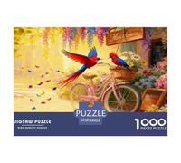1000 Piece Bird of Paradise Jigsaw Puzzle for Adults & Kids - Family Fun, Family Game, Flower Shop Jigsaws, Home Decoration Unique Gift 38x26cm/1000pcs