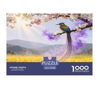1000 Piece Bird of Paradise Jigsaw Puzzle for Adults & Kids - Family Fun, Family Game, Flower Tree Jigsaws, Home Decoration Gifts 52x38cm/1000pcs