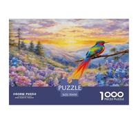1000 Piece Bird of Paradise Jigsaw Puzzle for Adults & Kids - Family Fun, Family Game, Mountain Flowers Jigsaws, Decoration Birthday Gifts 70x50cm/1000pcs