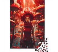 1000 Piece Blood Red Shadow Jigsaw Puzzle for Adult Teenagers Paper Learning Educational Toys 1000pcs (38x26cm)