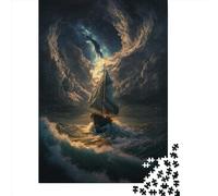 1000 Piece Boat At Sea Jigsaw Puzzles for Adults Puzzles Learning Educational Toys 1000pcs (75x50cm)
