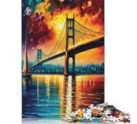 1000 Piece Bosphorus Bridge Istanbul Jigsaw Puzzles for Adults Learning Educational Toys Family Games Birthday Gifts (75x50cm)