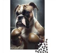 1000 Piece Boxing Boxer Jigsaw Puzzles for Adults Paper Puzzle for Adults And Teenager Educational Puzzle 1000pcs (38x26cm)