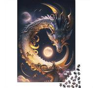1000 Piece Brave Dragon Jigsaw Puzzlesfor Adults Puzzle Jigsaws for Adults Unique Home Decor And Gifts 1000pcs (38x26cm)