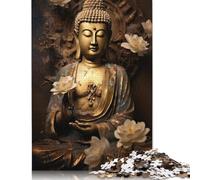 1000 Piece Buddha Art Jigsaw Puzzle for Adult Teenagers Paper Learning Educational Toys 1000pcs (38x26cm)