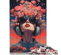 1000 Piece Buddha Art Jigsaw Puzzles for Adult Teenagers Wooden Puzzles For Family Fun & Game Night 1000pcs (75x50cm)