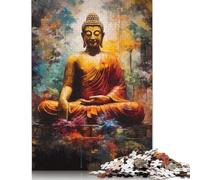 1000 Piece Buddha Art Jigsaw Puzzles for Adults Paper Puzzle Jigsaws for Adults 1000pcs (38x26cm)