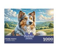 1000 Piece Bulgarian Shepherd Jigsaw Puzzles for Adults Educational Games Jigsaw Puzzle Home Decoration for The Whole for Women, Gifts for Men 38x26cm/1000pcs