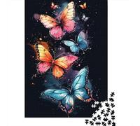 1000 Piece Butterfly Adult Puzzles Paper Puzzle for Adults Educational Game Challenge Toy 1000pcs (38x26cm)