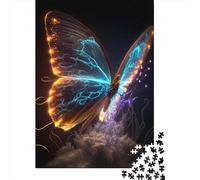 1000 Piece Butterfly Colorful2 Jigsaw Puzzles for Adults Wooden Puzzles for Teenagers Gifts Unique Home Decor And Gifts 1000pcs (75x50cm)