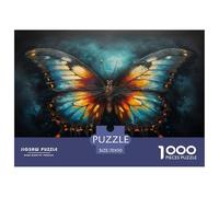 1000 Piece Butterfly Game Puzzle for Adults Gifts Fun Challenging Home Decoration Insect Jigsaw Puzzle for Adults And Kids Age 12 And Up 70x50cm/1000pcs