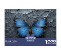 1000 Piece Butterfly Game Puzzle for Adults Gifts Fun Challenging Home Decoration Insect Jigsaw Puzzle for Adults And Kids Age 12 And Up 38x26cm/1000pcs