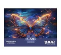 1000 Piece Butterfly Game Puzzle for Adults Gifts Fun Challenging Home Decoration Insect Jigsaw Puzzle for Adults And Kids Age 12 And Up 70x50cm/1000pcs
