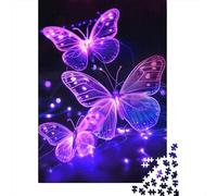 1000 Piece Butterfly Jigsaw Puzzle for Adult Teenagers Paper Jigsaw Puzzles Educational Game Challenge Toy Birthday Gifts 1000pcs (38x26cm)