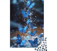 1000 Piece Butterfly Jigsaw Puzzle for Adult Teenagers Paper Learning Educational Toys 1000pcs (38x26cm)