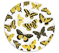 1000 Piece Butterfly Jigsaw Puzzle for Adults Kids - Family Fun, Educational Toys, Different Patterned Butterflies Jigsaws, Decoration Gifts 1000pcs (67.5x67.5cm)