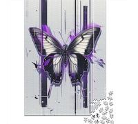 1000 Piece Butterfly Jigsaw Puzzles for Adults Paper Puzzle for Adults And Teenager Educational Puzzle 1000pcs (38x26cm)