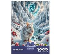 1000 Piece Campbell's Hamster Jigsaw Puzzles for Adults Family Challenge Toys Jigsaw Puzzle Home Decors for The Whole for Women, Gifts for Men 70x50cm/1000pcs